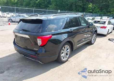 2023 Ford Explorer Xlt z USA, uszkodzony, nr VIN 1FMSK8DH2PGA54527